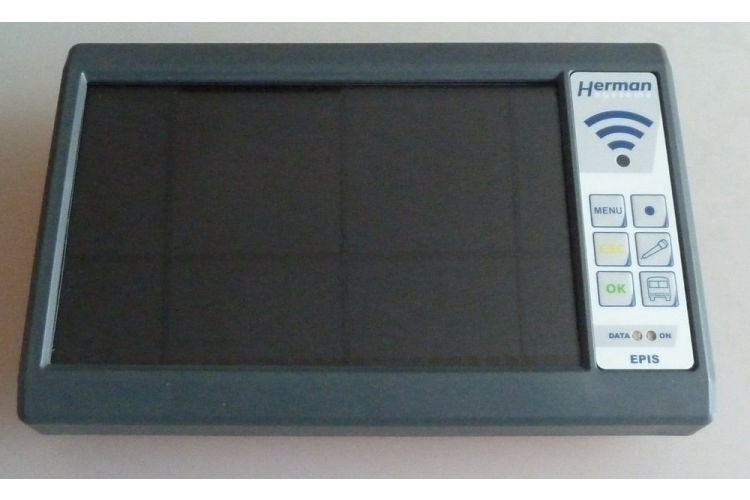 LCD terminál řidiče EPT 4.08C